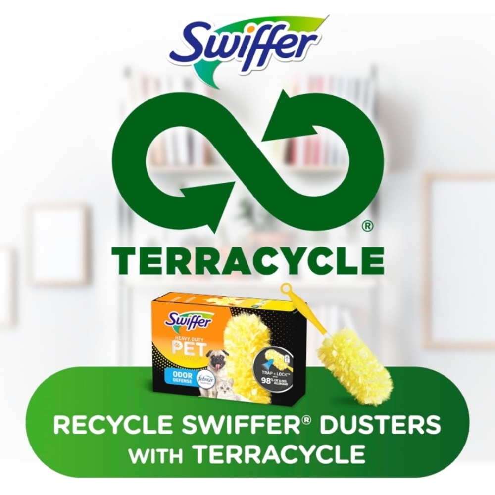 Swiffer Duster Pet Heavy Duty Refills with Febreze Odor Defense, 3Count Lot of 2 - Picture 5 of 5